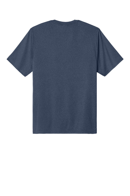 Custom Embroidered Port & Co T-Shirts  in True Navy Heather