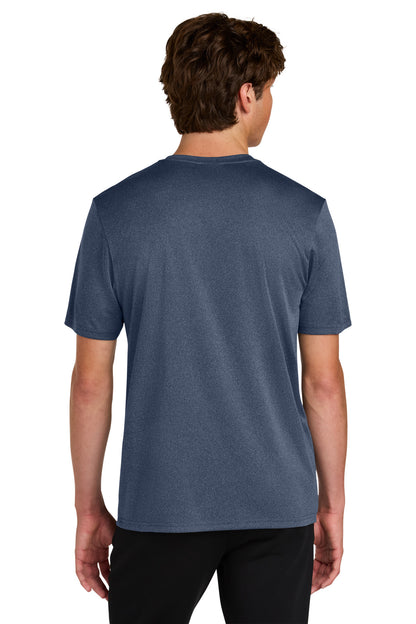 Custom Embroidered Port & Co T-Shirts  in True Navy Heather