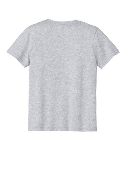 Custom Embroidered Port & Co T-Shirts  in Ash
