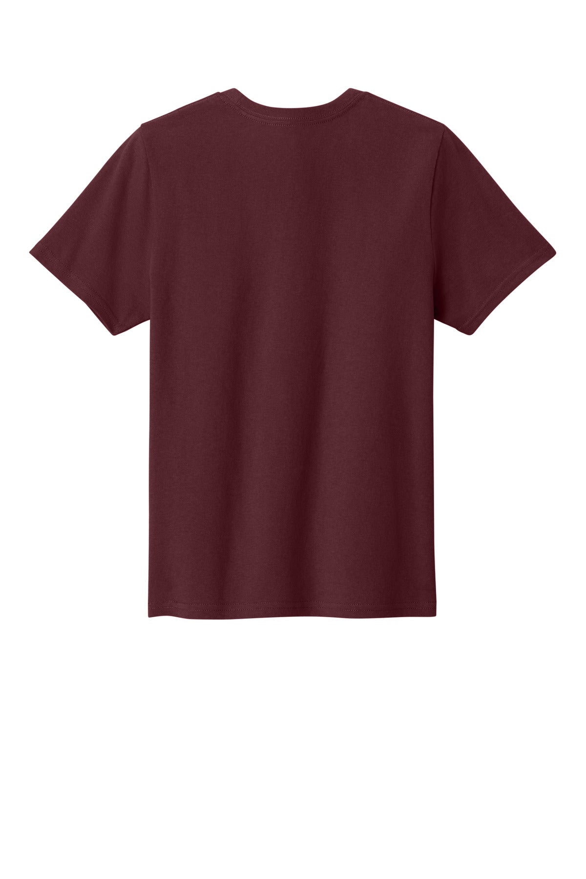 Custom Embroidered Port & Co T-Shirts  in Athletic Maroon
