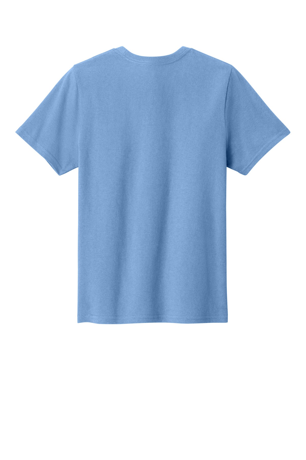 Custom Embroidered Port & Co T-Shirts  in Carolina Blue