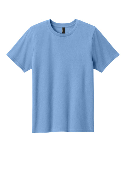 Custom Embroidered Port & Co T-Shirts  in Carolina Blue