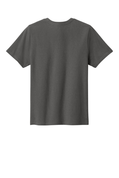 Custom Embroidered Port & Co T-Shirts  in Charcoal