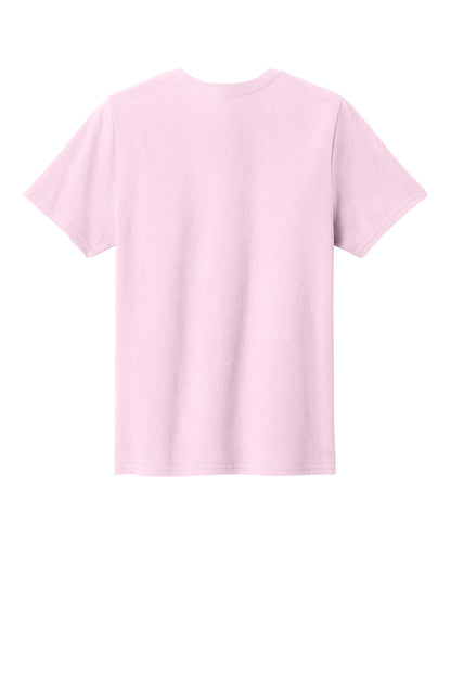 Custom Embroidered Port & Co T-Shirts  in Cherry Blossom