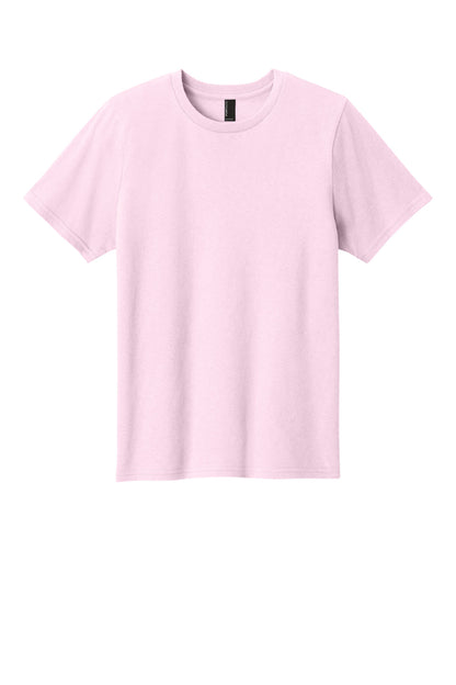Custom Embroidered Port & Co T-Shirts  in Cherry Blossom