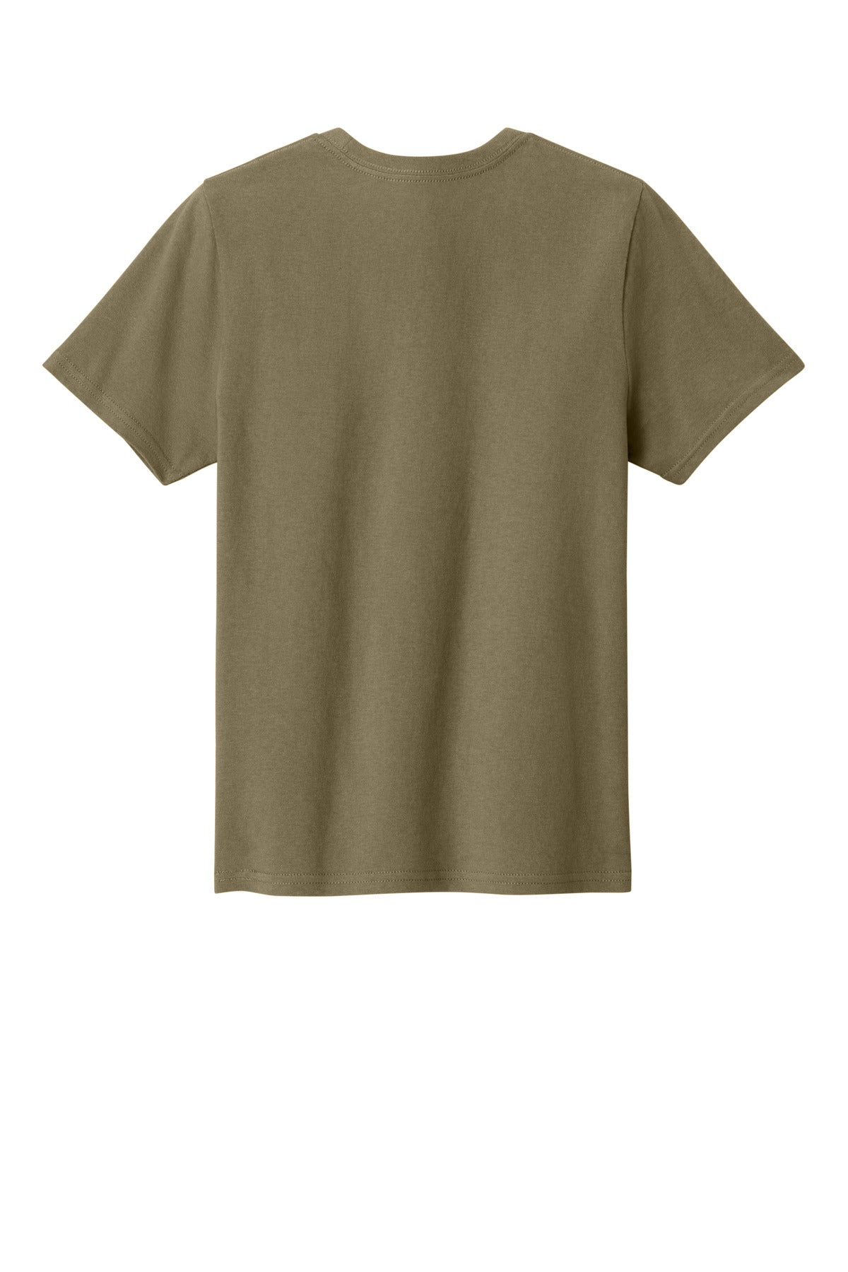 Custom Embroidered Port & Co T-Shirts  in Coyote Brown