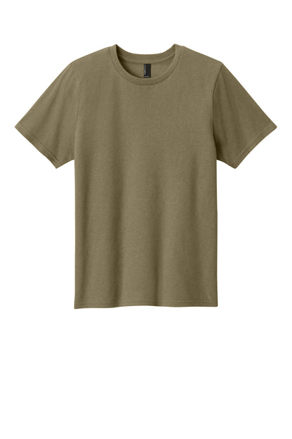 Custom Embroidered Port & Co T-Shirts  in Coyote Brown