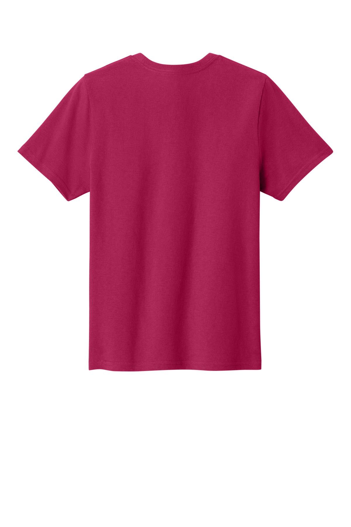 Custom Embroidered Port & Co T-Shirts  in Flush Pink
