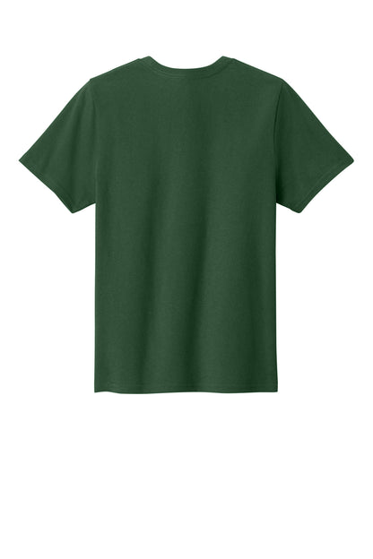 Custom Embroidered Port & Co T-Shirts  in Forest Green