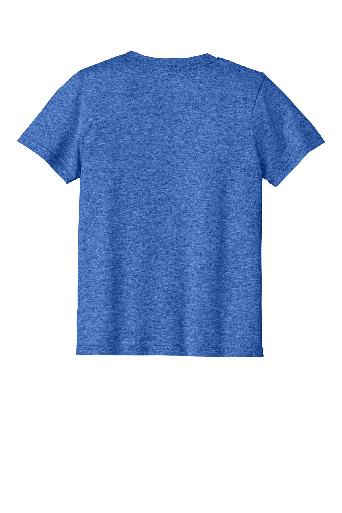 Custom Embroidered Port & Co T-Shirts  in Heather Royal