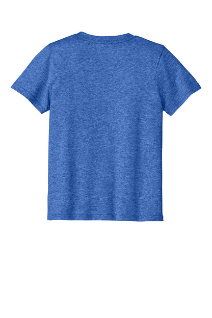 Custom Embroidered Port & Co T-Shirts  in Heather Royal
