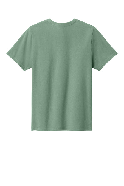 Custom Embroidered Port & Co T-Shirts  in Laurel Green