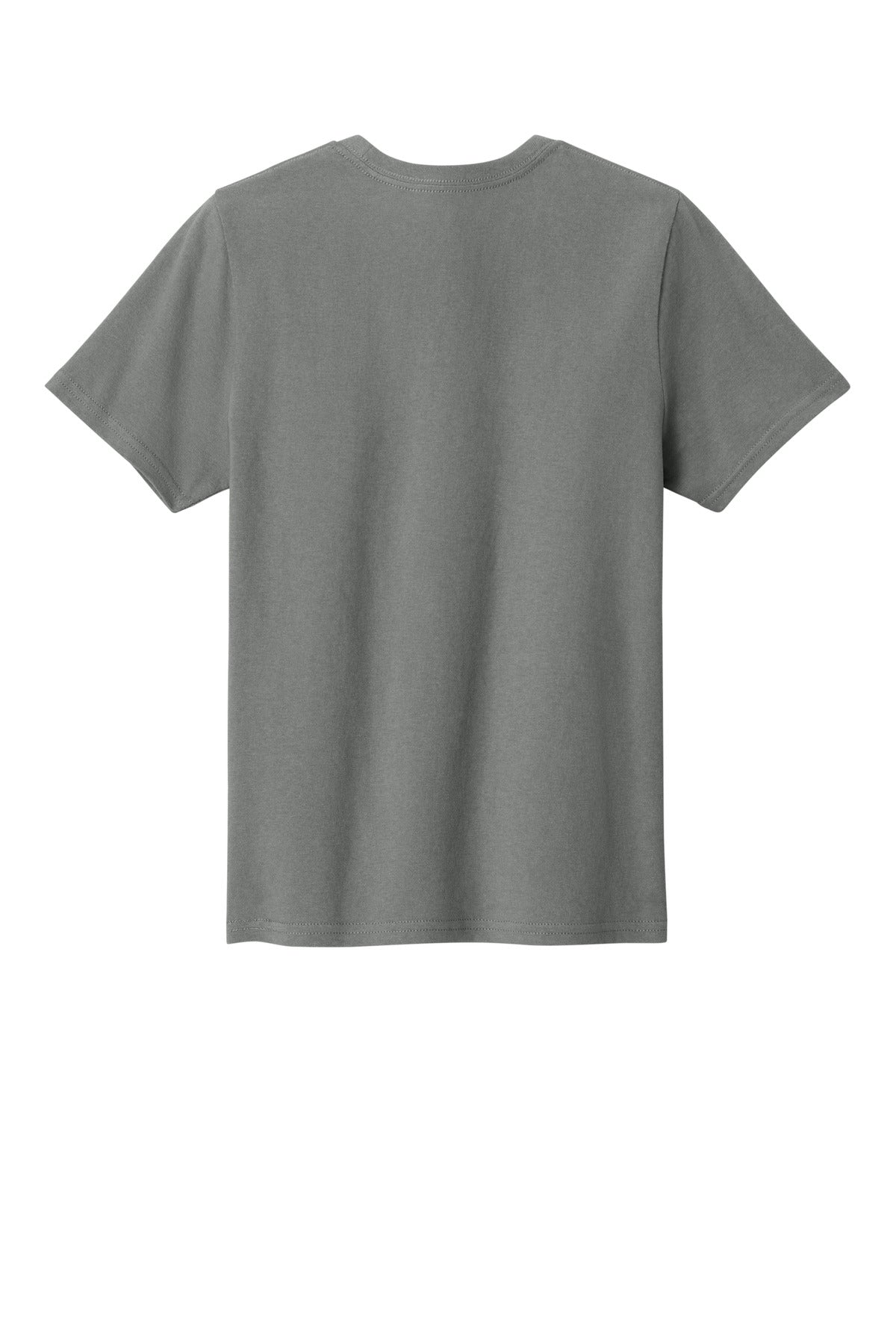 Custom Embroidered Port & Co T-Shirts  in Medium Grey