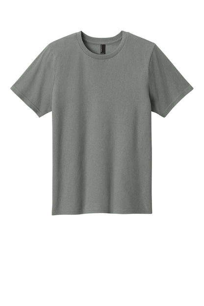 Custom Embroidered Port & Co T-Shirts  in Medium Grey