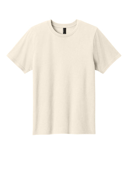 Custom Embroidered Port & Co T-Shirts  in Natural