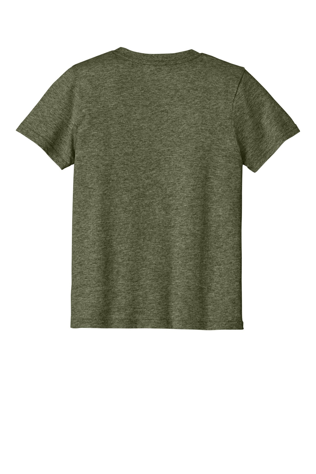 Custom Embroidered Port & Co T-Shirts  in Olive Drab Green Heather