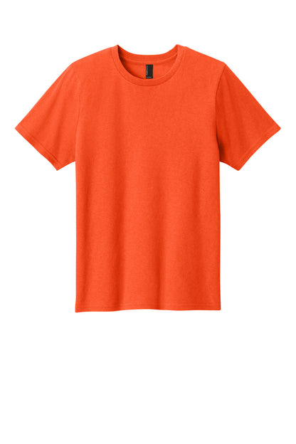 Custom Embroidered Port & Co T-Shirts  in Orange