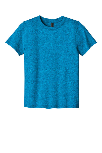 Custom Embroidered Port & Co T-Shirts  in Sapphire Heather