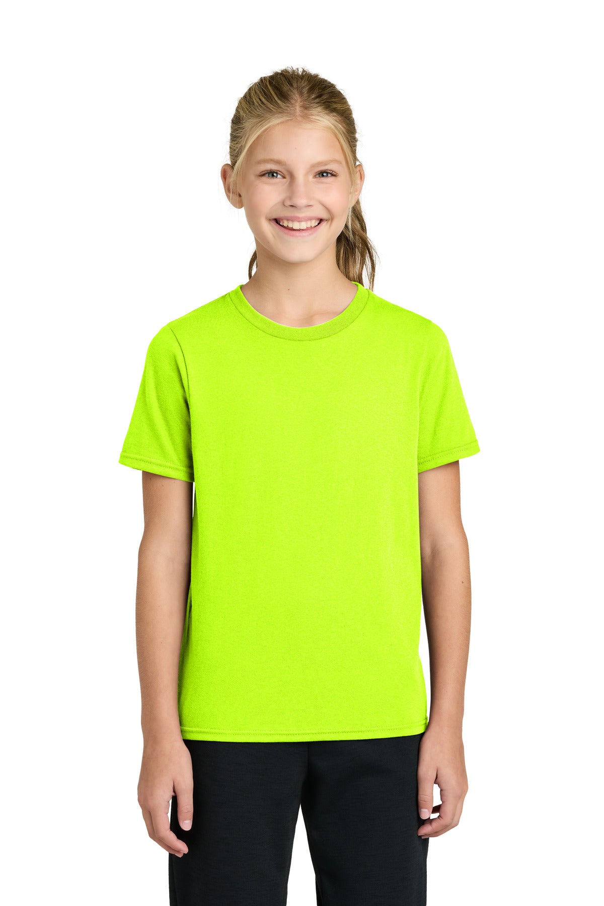 Custom Embroidered Port & Co T-Shirts  in S. Green