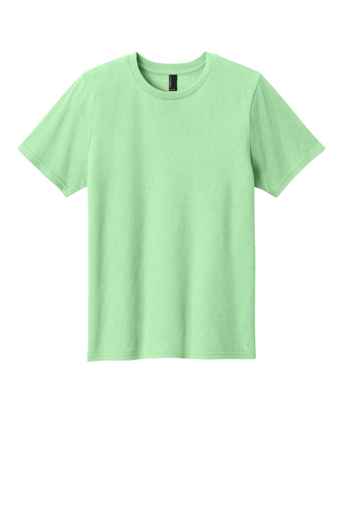 Custom Embroidered Port & Co T-Shirts  in Spearmint