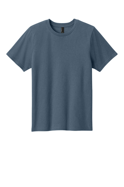 Custom Embroidered Port & Co T-Shirts  in Steel Blue