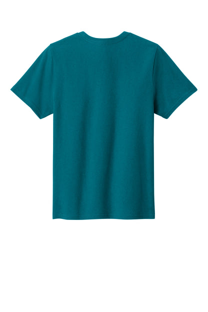 Custom Embroidered Port & Co T-Shirts  in Teal