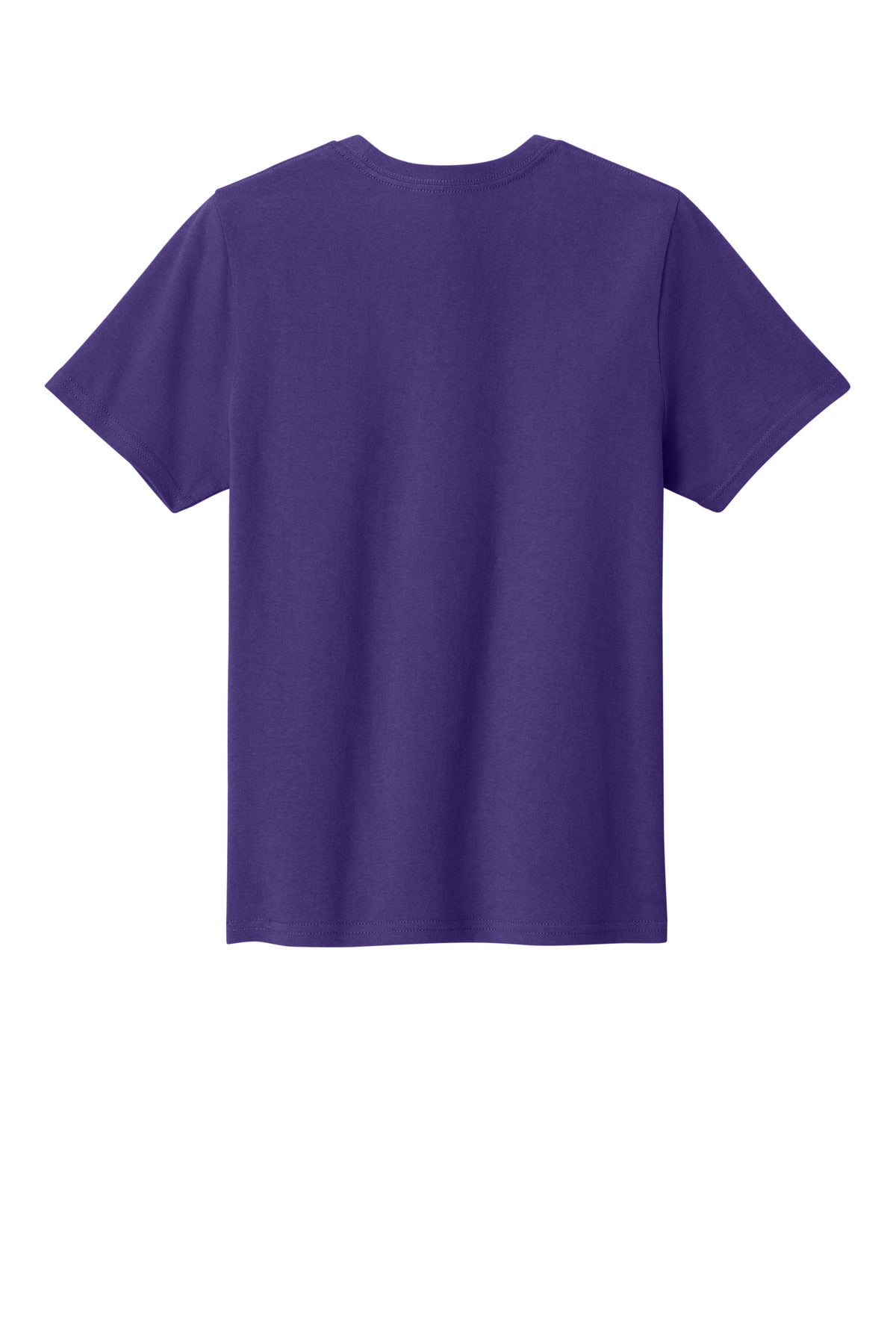 Custom Embroidered Port & Co T-Shirts  in Team Purple
