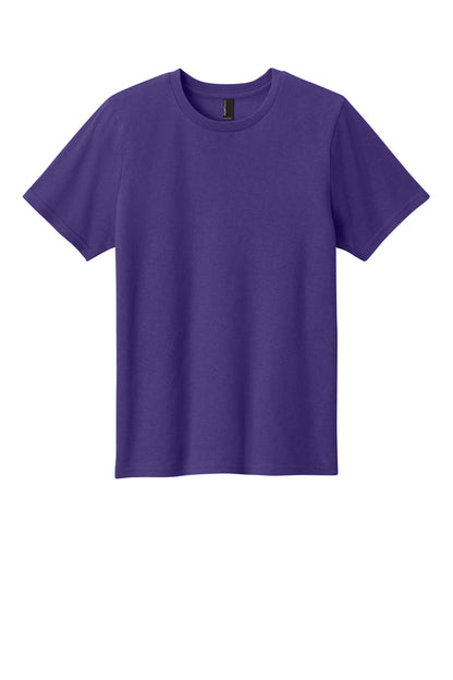 Custom Embroidered Port & Co T-Shirts  in Team Purple