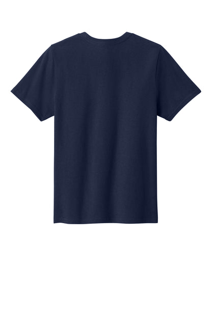 Custom Embroidered Port & Co T-Shirts  in True Navy