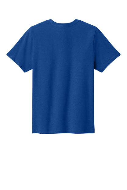 Custom Embroidered Port & Co T-Shirts  in True Royal