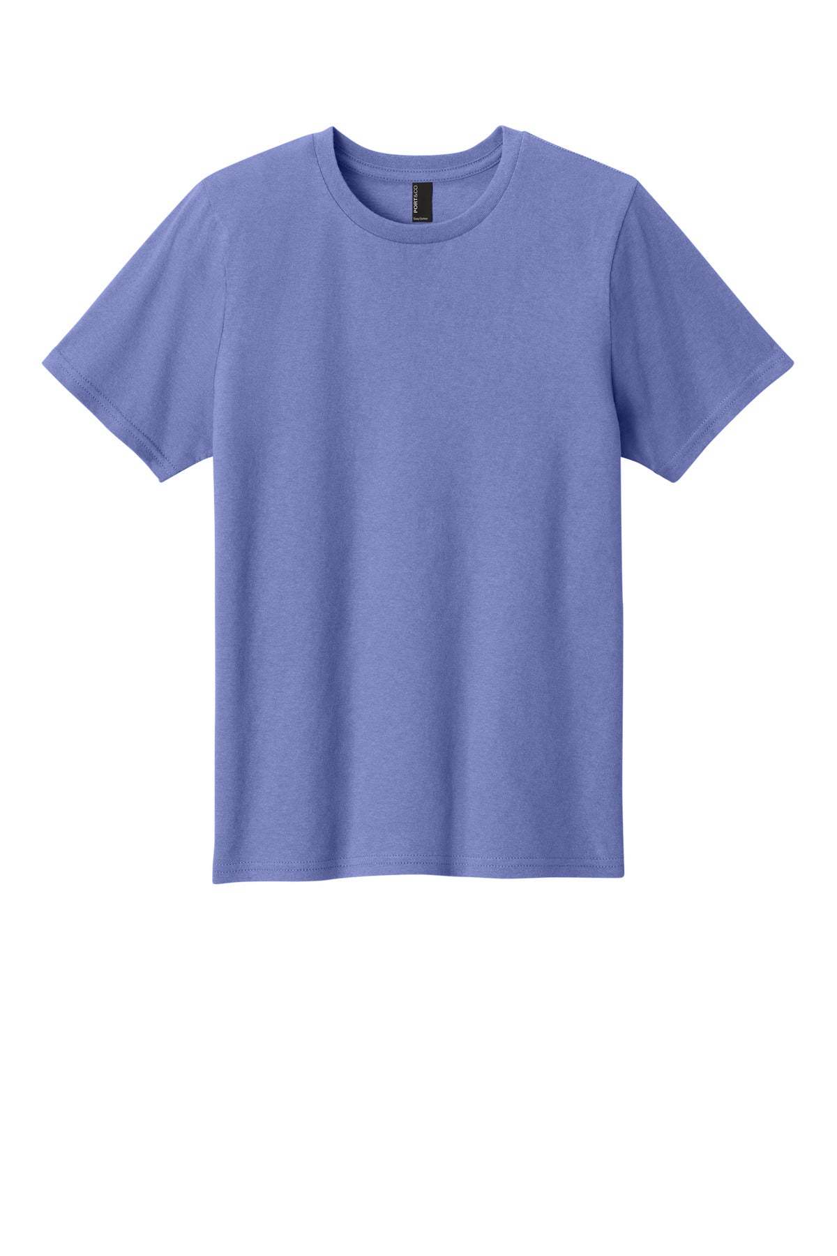 Custom Embroidered Port & Co T-Shirts  in Violet