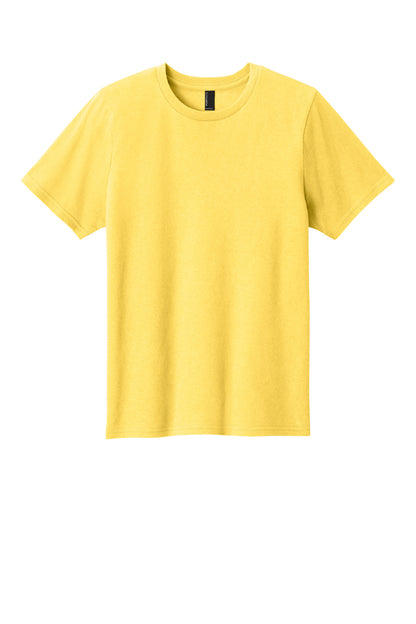 Custom Embroidered Port & Co T-Shirts  in Yellow