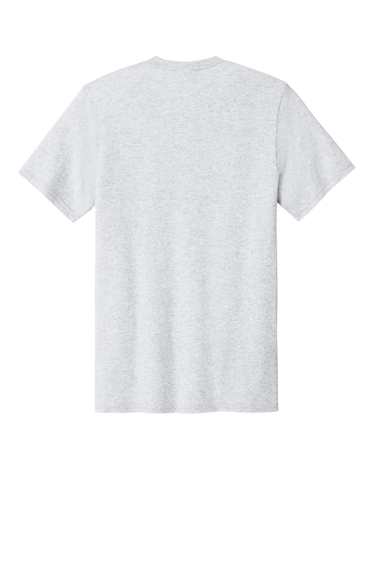 Custom Embroidered Port & Co T-Shirts  in Ash