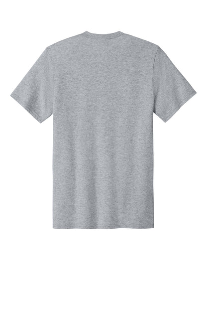 Custom Embroidered Port & Co T-Shirts  in Athletic Heather