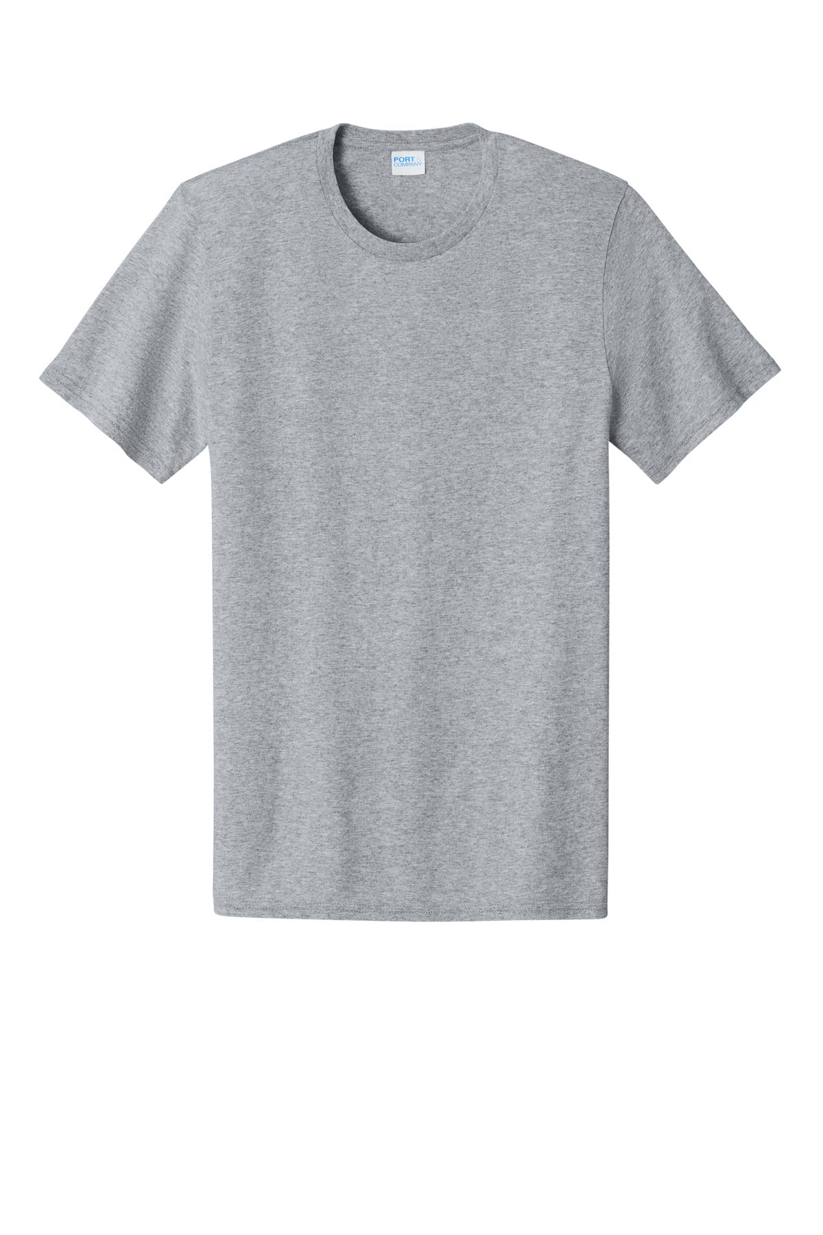 Custom Embroidered Port & Co T-Shirts  in Athletic Heather