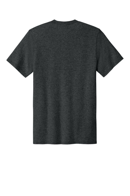 Custom Embroidered Port & Co T-Shirts  in Black Heather