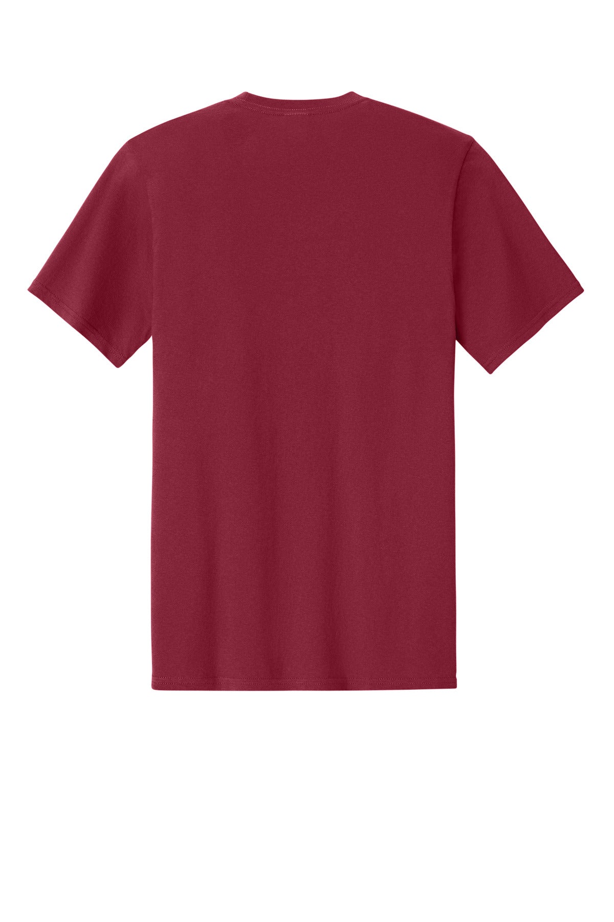 Custom Embroidered Port & Co T-Shirts  in Cardinal