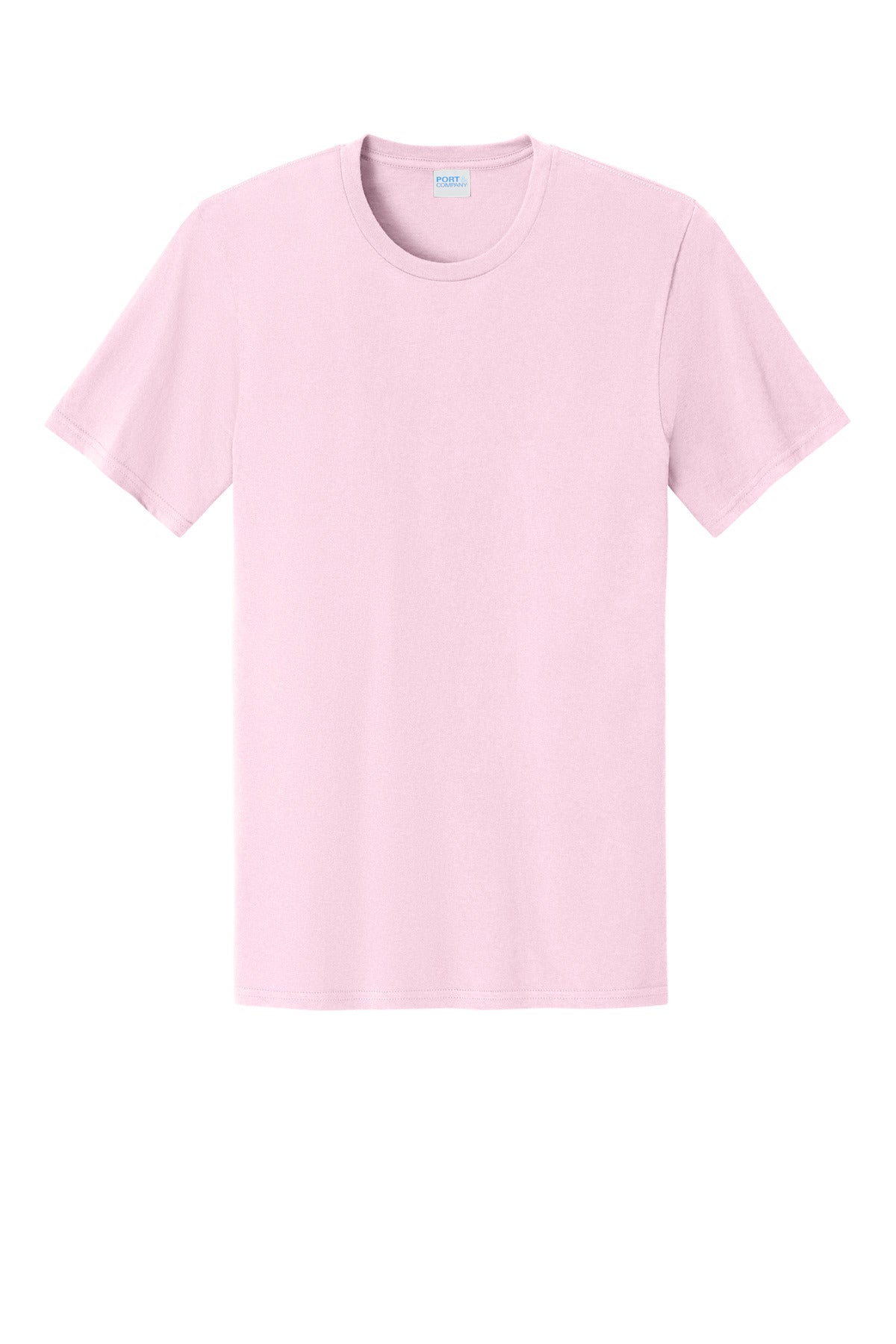 Custom Embroidered Port & Co T-Shirts  in Cherry Blossom