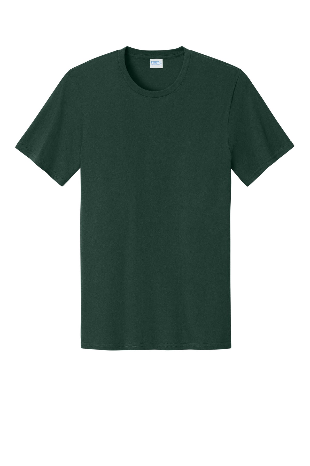 Custom Embroidered Port & Co T-Shirts  in Dark Green