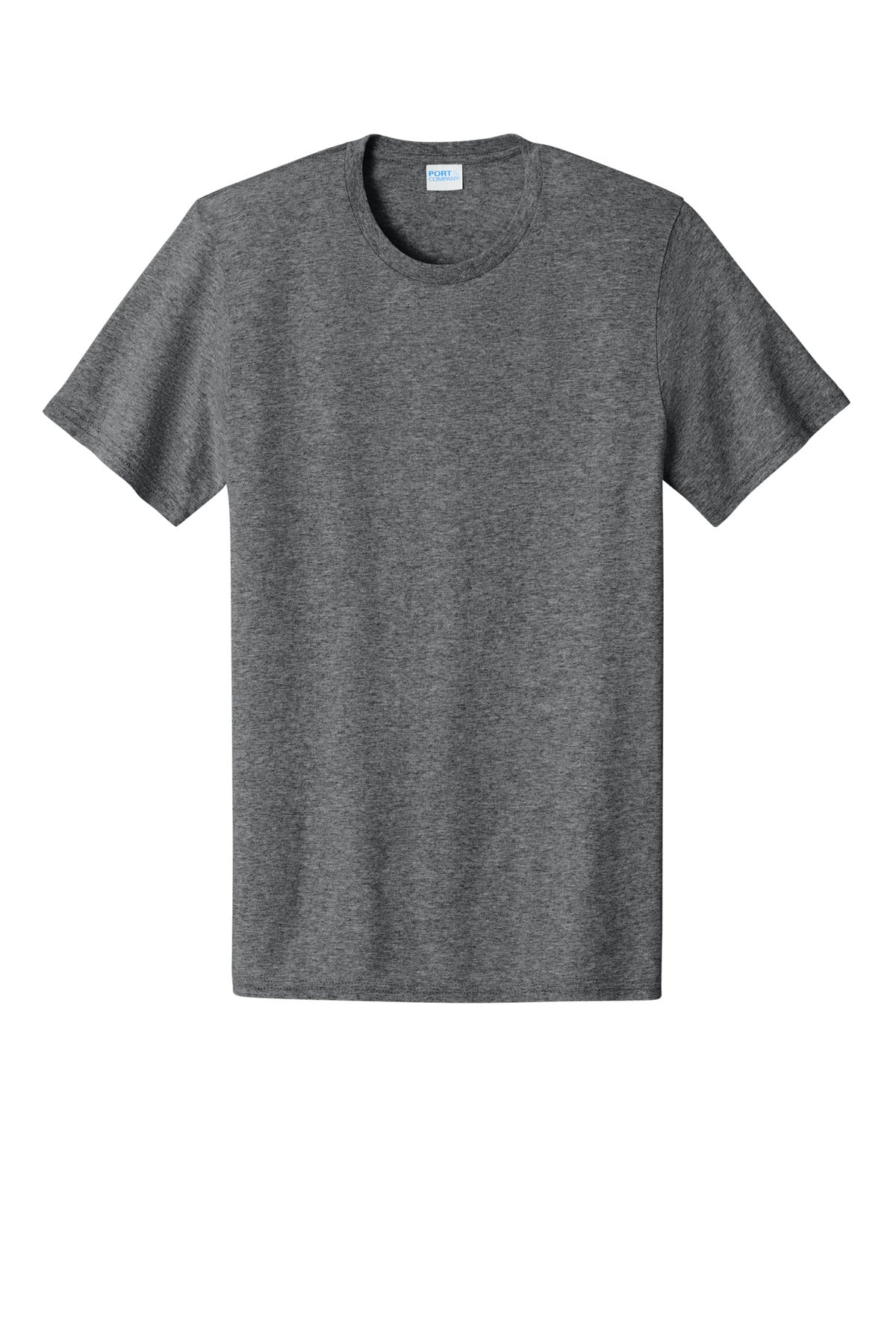 Custom Embroidered Port & Co T-Shirts  in Graphite Heather