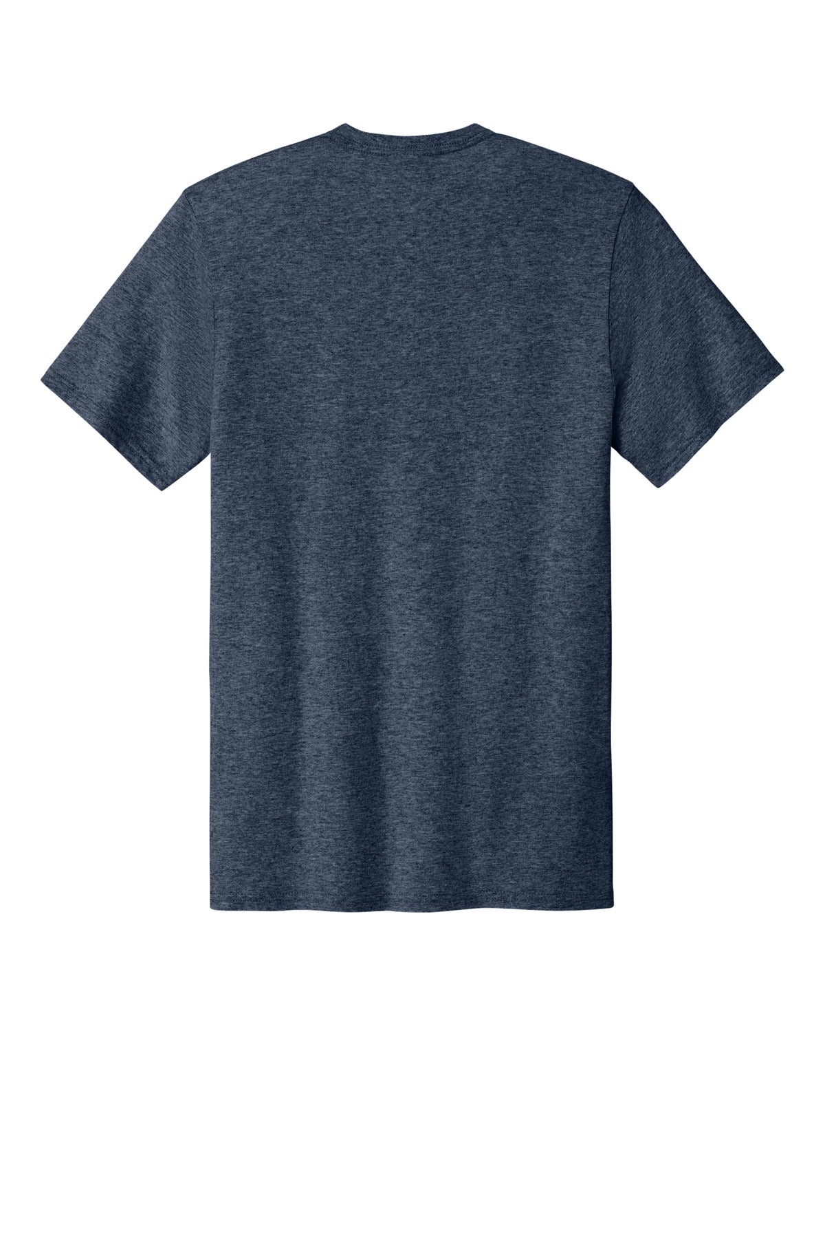 Custom Embroidered Port & Co T-Shirts  in Heather Navy