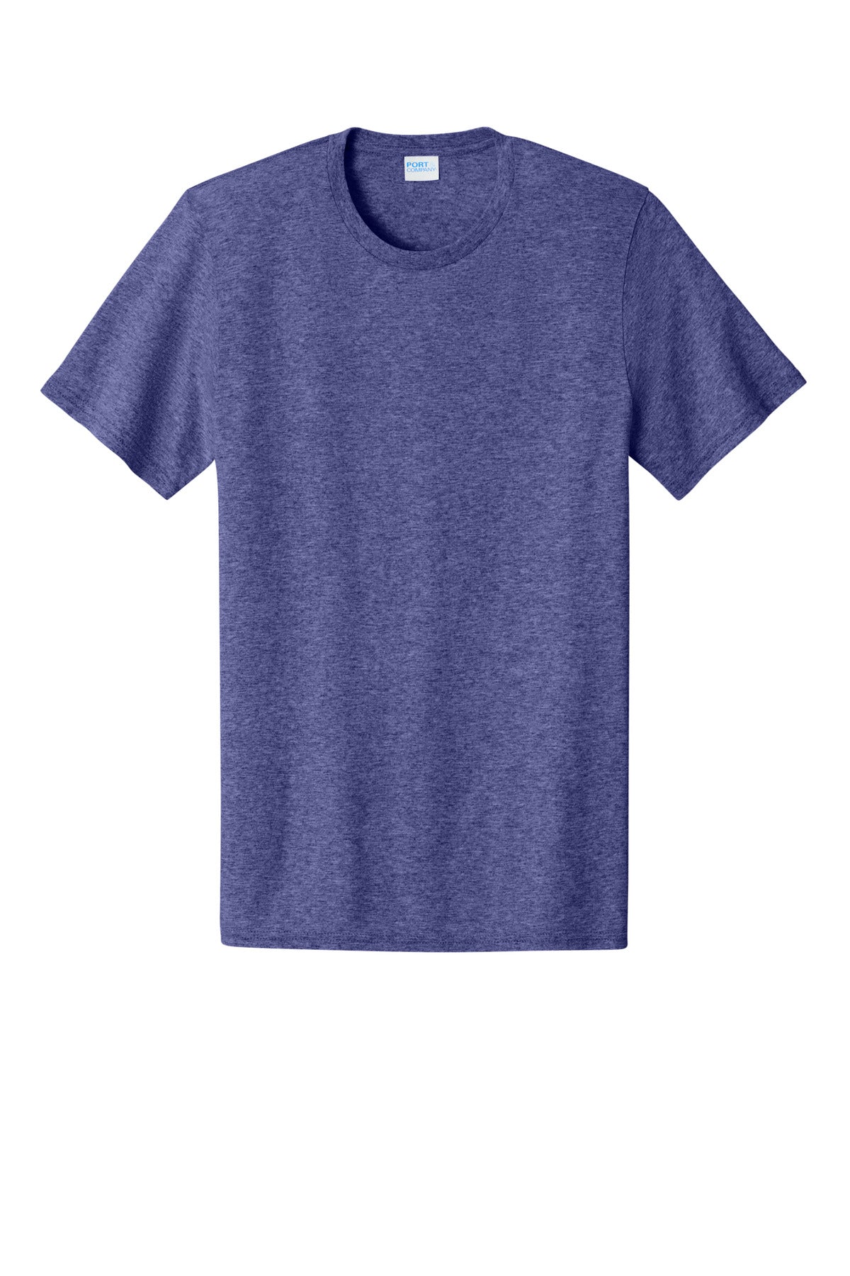 Custom Embroidered Port & Co T-Shirts  in Heather Purple