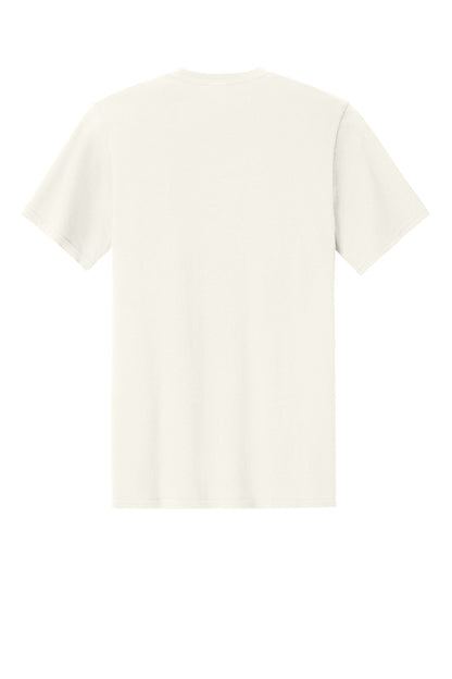 Custom Embroidered Port & Co T-Shirts  in Ivory