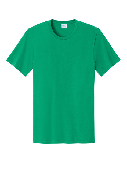 Custom Embroidered Port & Co T-Shirts  in Kelly
