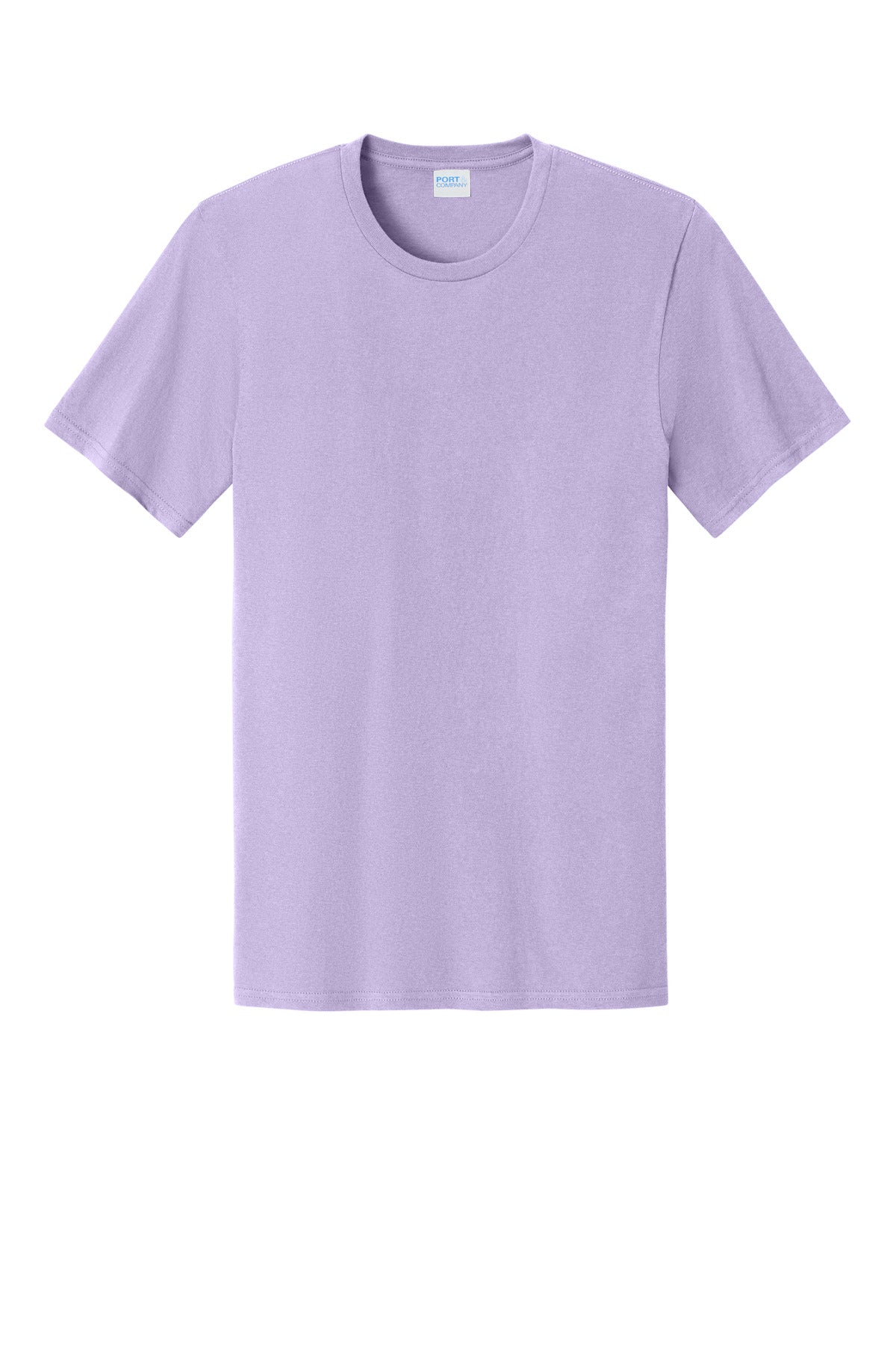 Custom Embroidered Port & Co T-Shirts  in Lavender