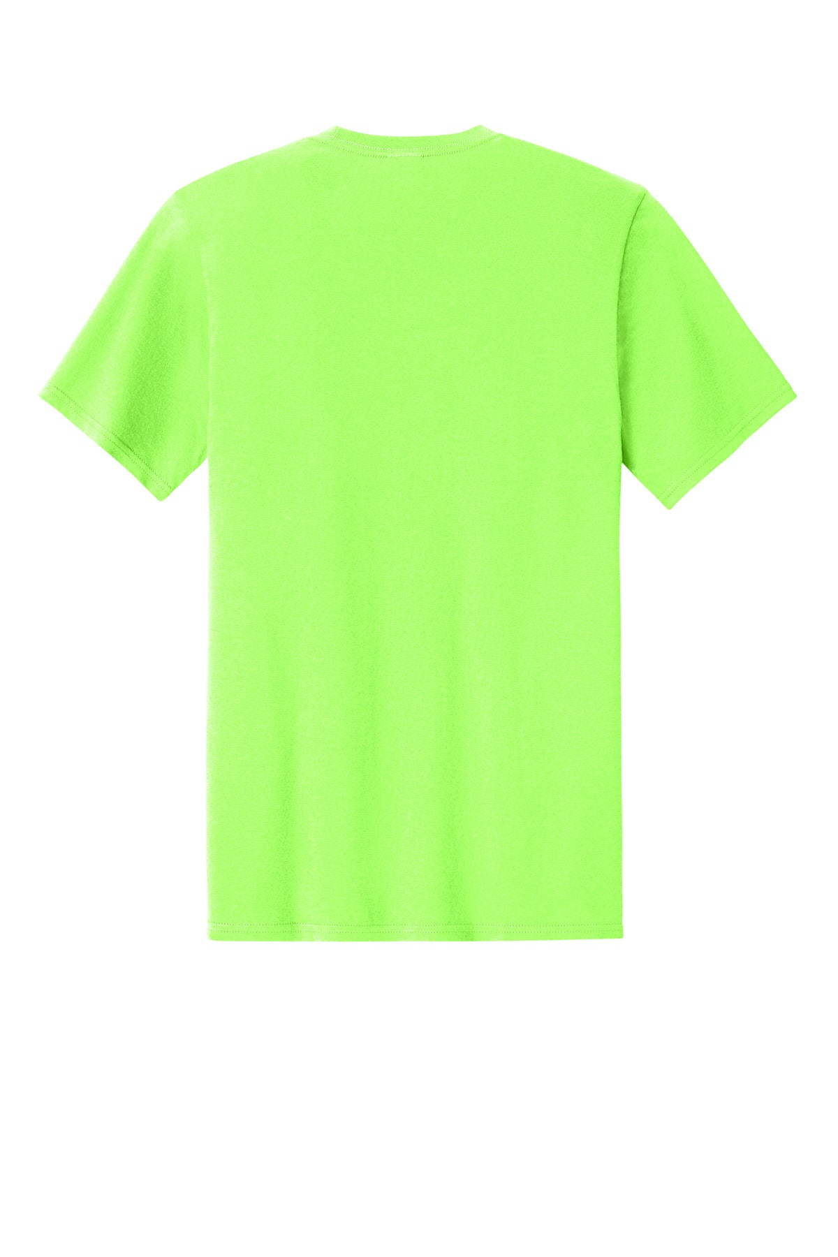 Custom Embroidered Port & Co T-Shirts  in Neon Green