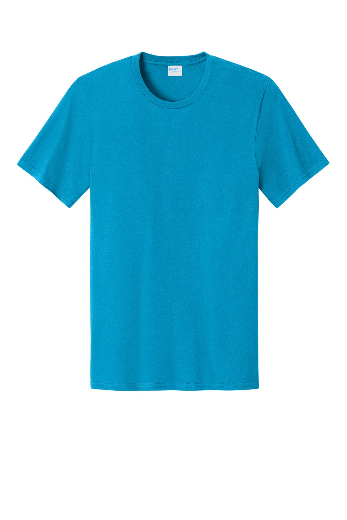 Custom Embroidered Port & Co T-Shirts  in Sapphire