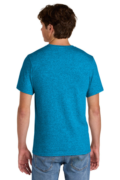Custom Embroidered Port & Co T-Shirts  in Sapphire Heather