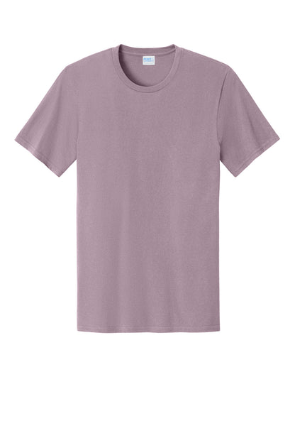Custom Embroidered Port & Co T-Shirts  in Smoky Amethyst