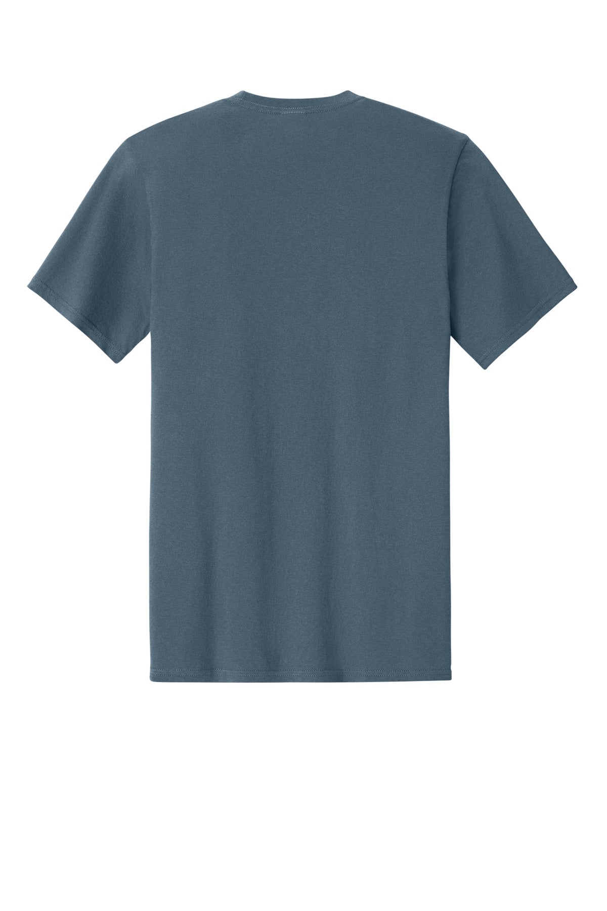Custom Embroidered Port & Co T-Shirts  in Steel Blue